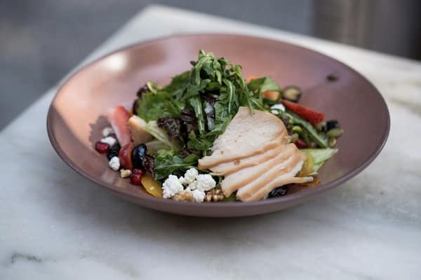 Poached smoked chicken