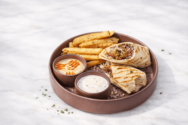 Falafel shawarma
