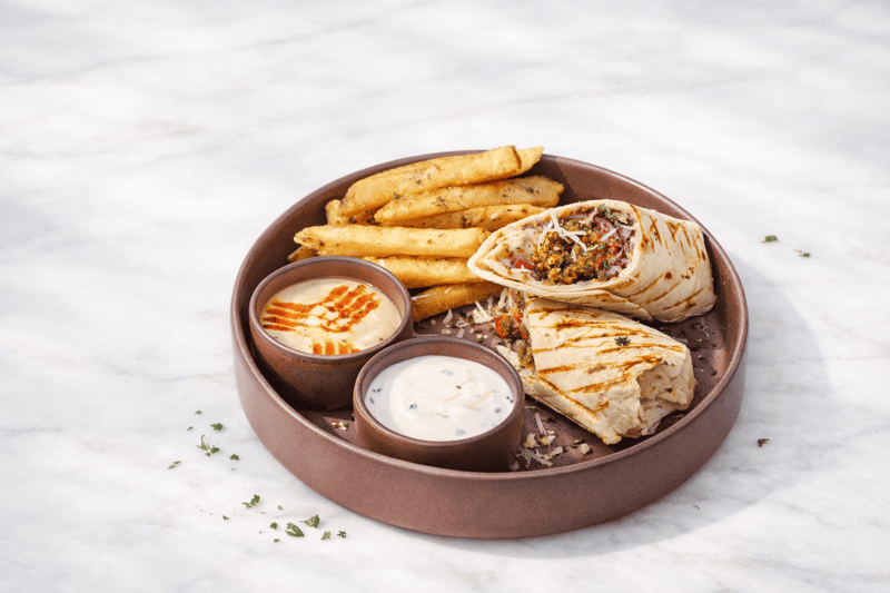 Falafel shawarma