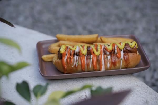 Veg Hotdog