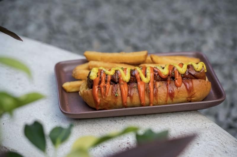 Nordic chicken hotdog