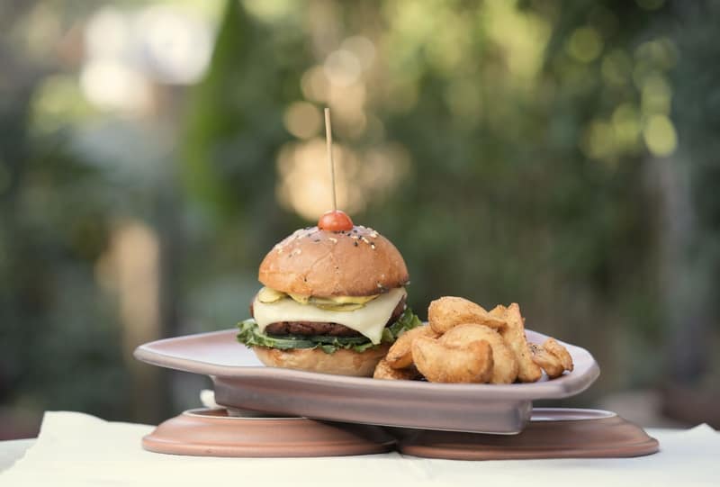 Smash chicken Burger