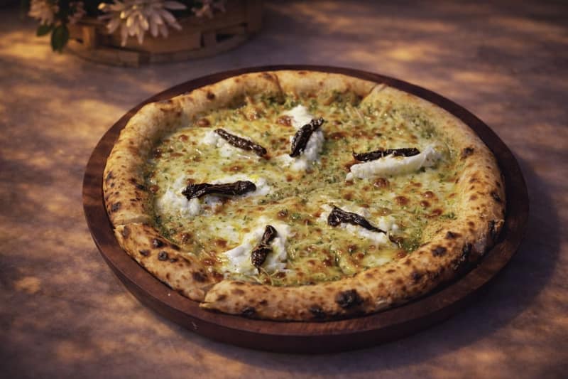 Basil burrata