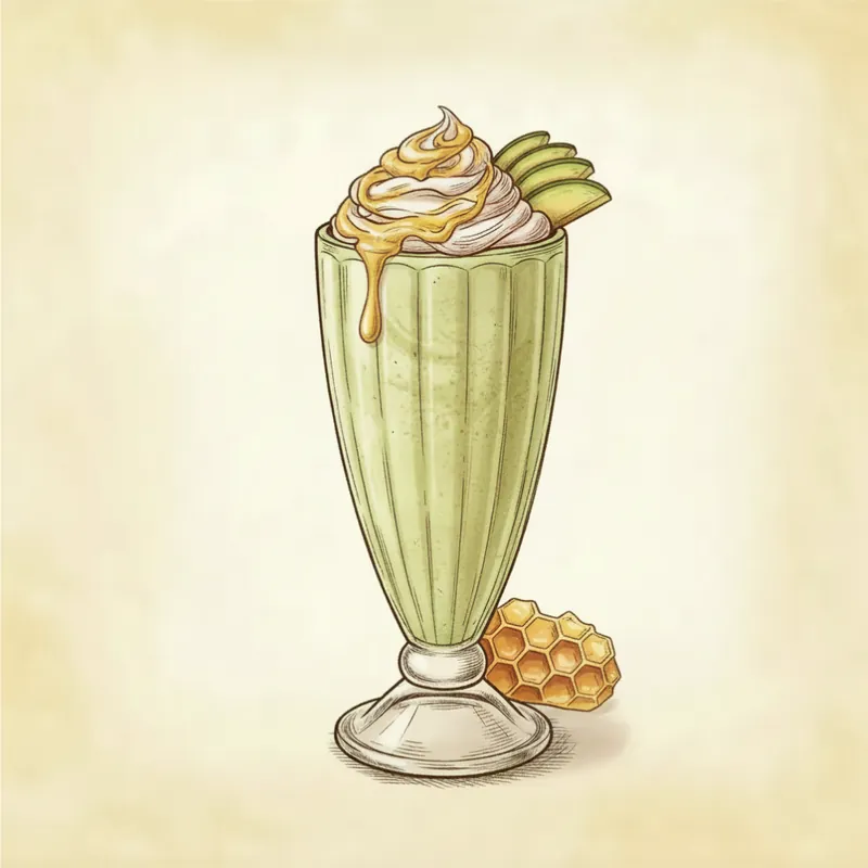 Avocado Honey Smoothie